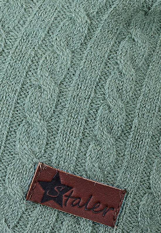Sterntaler Beanie im Zopfmuster-Design Zeitlich begrenztes Angebot