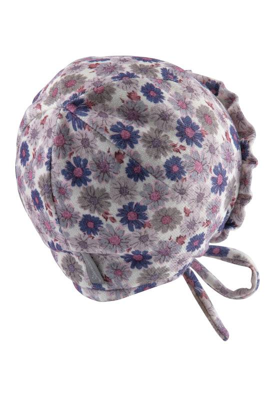 Sterntaler Inkamütze mit Blumendruck aus Mischgewebe Blitzangebot
