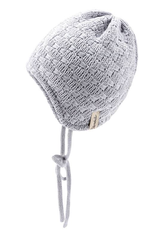 Sterntaler Mütze aus Strickware mit eingestrickten Schleifen Tägliche Deals