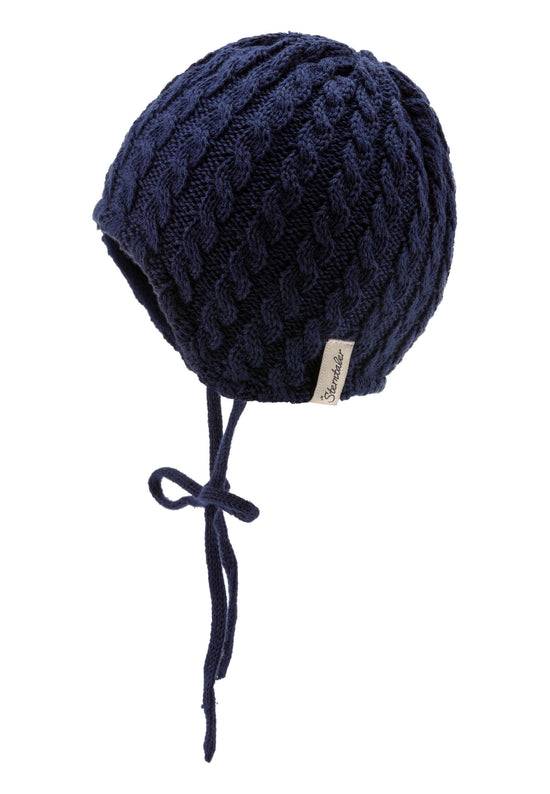 Sterntaler Mütze aus Strickware und Baumwollfleece-Futter Tiefpreis