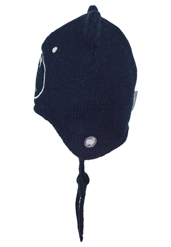 Sterntaler Strickmütze aus Wolle (Merino) mit Bärengesicht Super Sparpreis