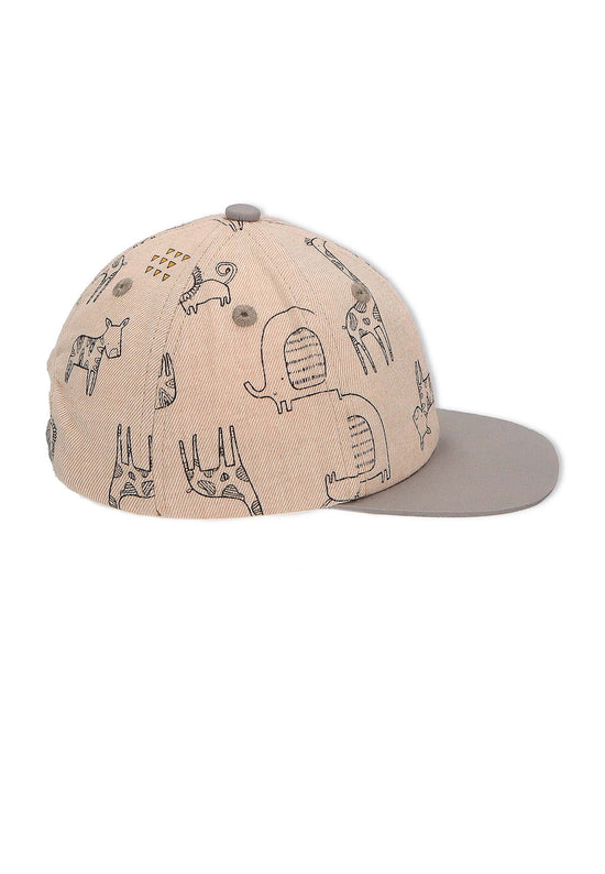 Sterntaler Kinder Basecap mit Gummizug und Safari-Tier-Motiv Letzte 3 Tage