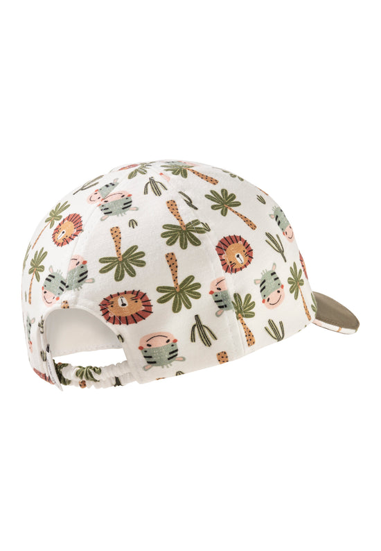 Sterntaler Baseballcap bedruckt mit Safari-Tieren in ecru JETZT KAUFEN