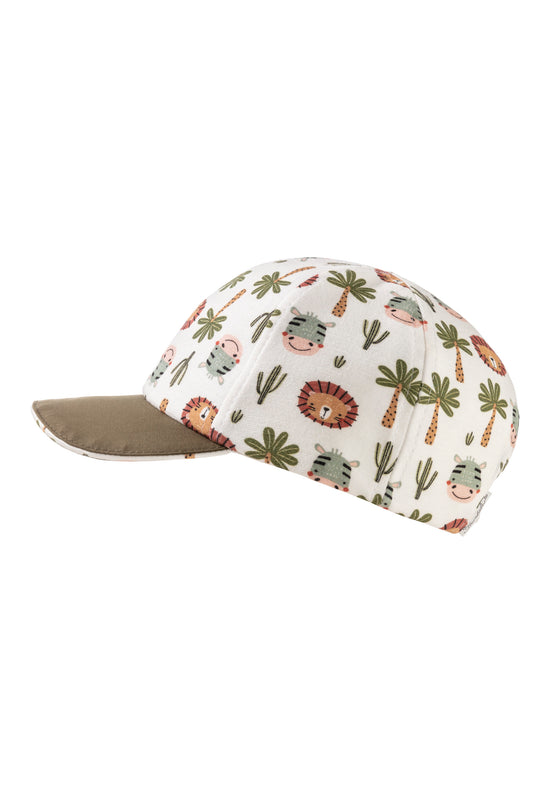 Sterntaler Baseballcap bedruckt mit Safari-Tieren in ecru JETZT KAUFEN