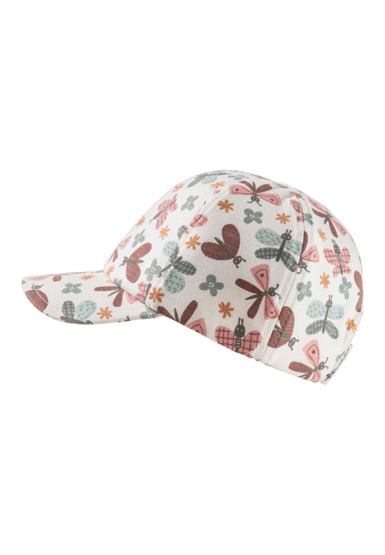Sterntaler Baseballcap bedruckt mit bunten Schmetterlingen Neueste Stile