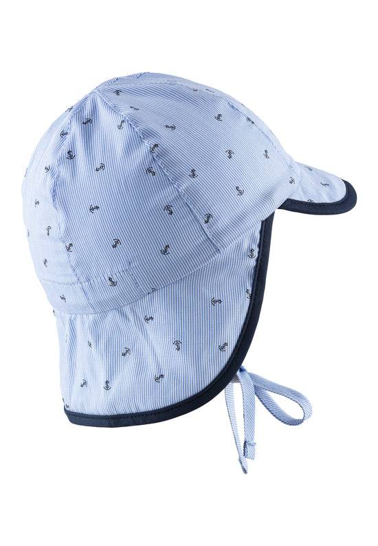Sterntaler Schirmmütze mit Nackenschutz in Himmelblau, UV 30 Letzter Tag