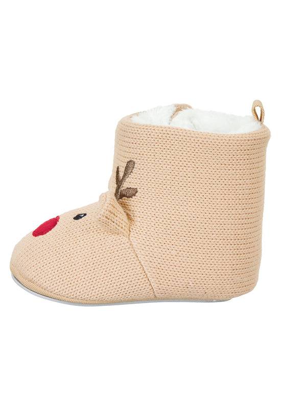 Sterntaler Babystiefel in Strickoptik mit Motiv Rentier Günstiger Verkauf