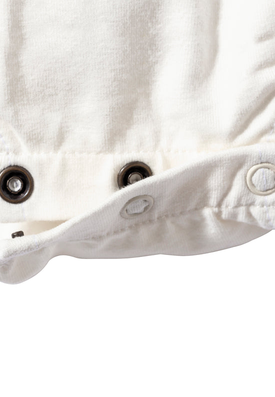 Sterntaler Baby Body Hase Happy mit kurzen Puffärmeln in ecru Begrenztes Angebot