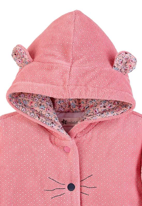 Sterntaler Kapuzen-Jacke Nicki Maus Mabel in Rosa, wattiert Vatertagsangebot