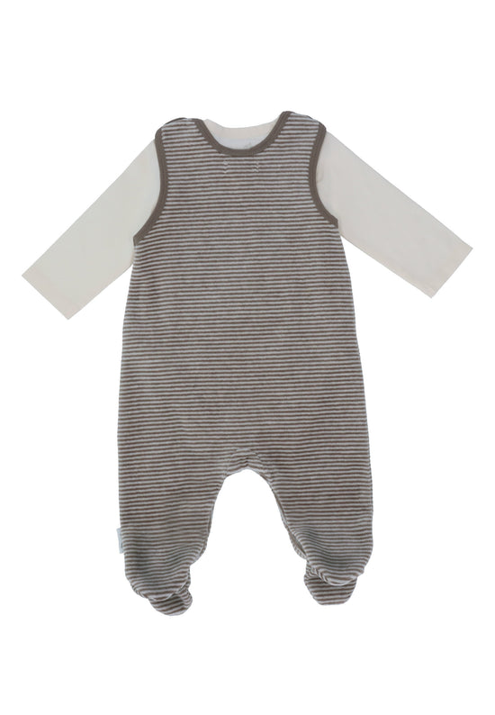 Sterntaler Baby Strampler aus Nicki, Motiv Elefant Eddy, Grau Heißer Verkauf