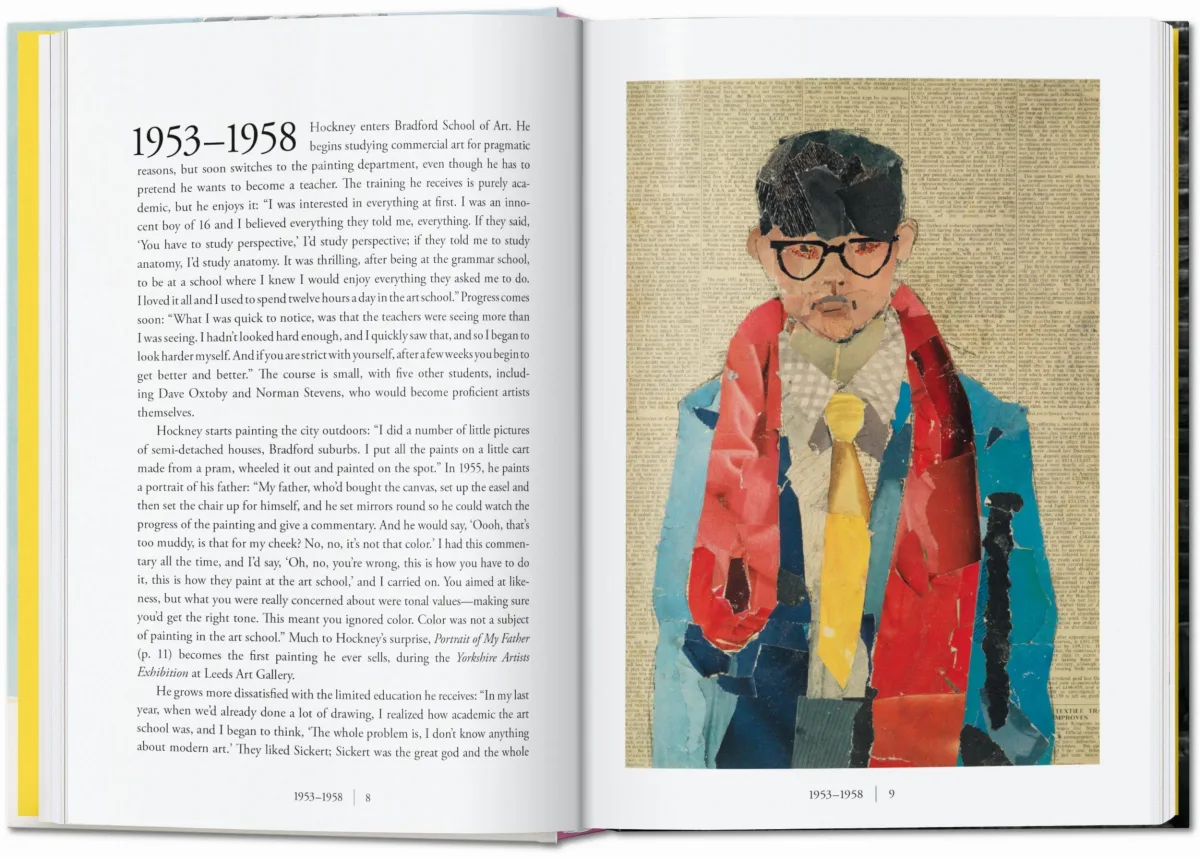TASCHEN David Hockney. A Chronology. 40th Ed Super Rabatt