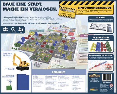 spieleoffensive Magnate: The First City (de) Vierteljährliche Förderung