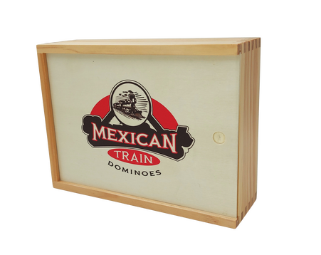 spieleoffensive Mexican Train in Holzbox Speichern exportieren