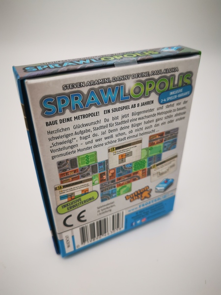 spieleoffensive Sprawlopolis (inkl. Erweiterung und 2-4 Spieler Variante) Outlet