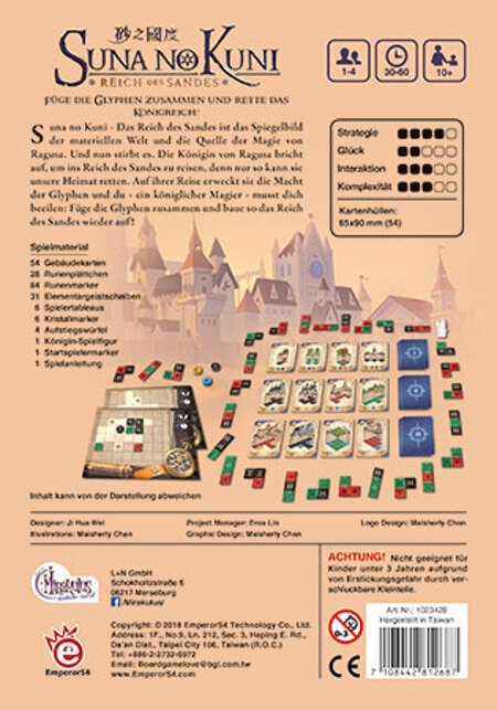 spieleoffensive Suna no Kuni - Reich des Sandes Auslauf