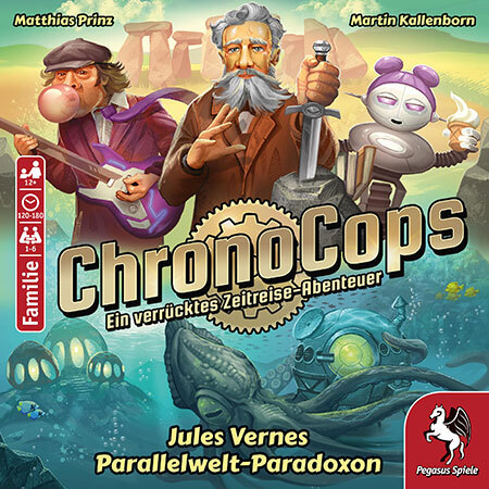 spieleoffensive ChronoCops  Jules Vernes Parallelwelt-Paradoxon Preisnachlass