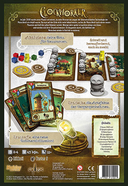 spieleoffensive Clockworker Verkauf