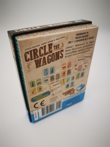 spieleoffensive Circle the Wagons (inkl. Erweiterung) Fabrikverkauf