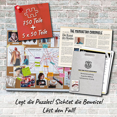 spieleoffensive Murder Mystery Case Files - Die Kunst des Mordes Flash Sale