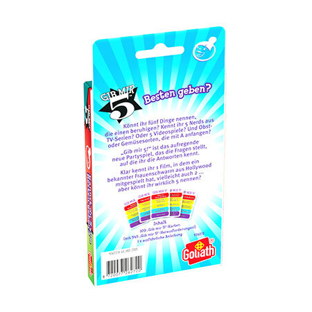 spieleoffensive Gib mir 5 - das Kartenspiel Bis zu 50% Rabatt