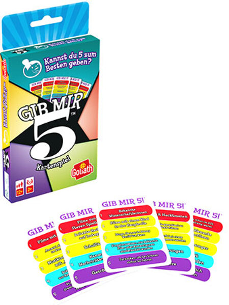 spieleoffensive Gib mir 5 - das Kartenspiel Bis zu 50% Rabatt