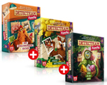 spieleoffensive Detecteam Family - Bundle (3 Spiele) Discount Store für neue Produkte