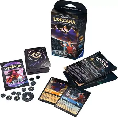 spieleoffensive Disney Lorcana: Set 2 - Aufstieg der Flutgestalten: Starter Deck Bernstein und Saphir Super Rabatt