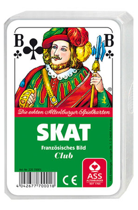 spieleoffensive Skat - Französisches Bild (Kunststoffetui) Kostenloser Versand
