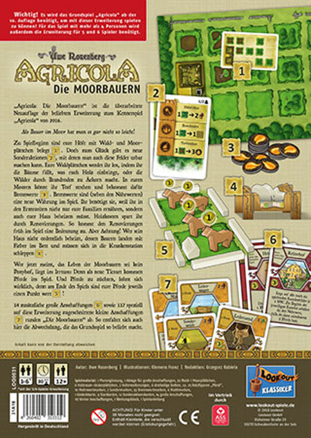 spieleoffensive Agricola - Die Moorbauern Erweiterung Sonderangebot