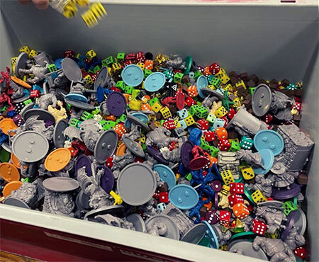 spieleoffensive Meeple Wundertüte - Spielmaterial (1Kg) Top Angebot