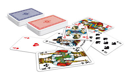 spieleoffensive Rommé mit französischem Bild - plastikfrei FSC Große Rabatte