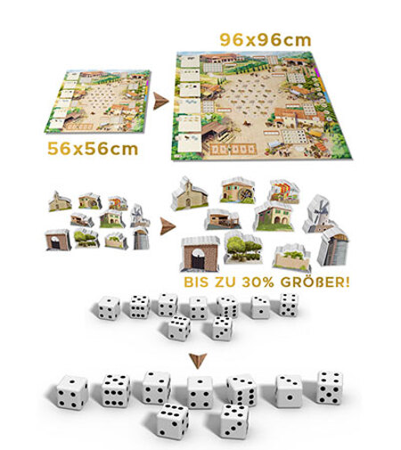 spieleoffensive La Granda - Riesenformat-Upgrade-Set zu La Granja Tägliche Deals