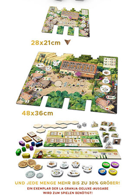spieleoffensive La Granda - Riesenformat-Upgrade-Set zu La Granja Tägliche Deals