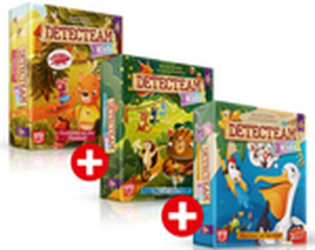 spieleoffensive Detecteam Kids - Bundle (3 Spiele mit je 3 Fällen) Nur für heute