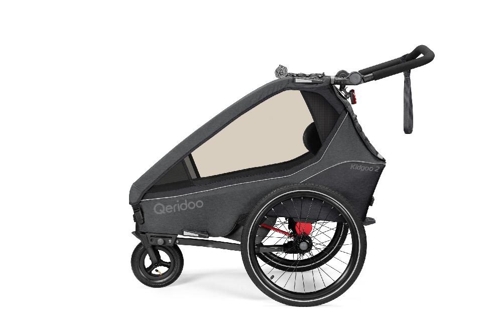 babymarkt Kinderfahrradanhänger Kidgoo2 Steel Grey Kollektion 2023 inklusive Hängematte Plus Limited Edition Theraline Bis zu 55% Rabatt