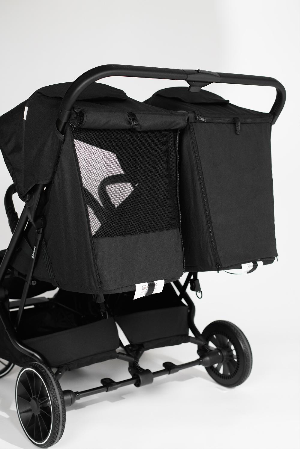 babymarkt Geschwisterbuggy GOTWICE black Fabrikladen