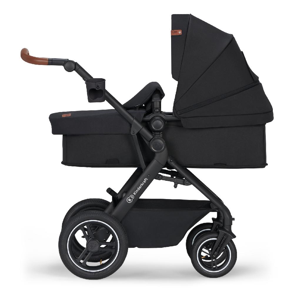 babymarkt Kinderwagen B Tour 3 in 1 Mink Pro Black Auslauf
