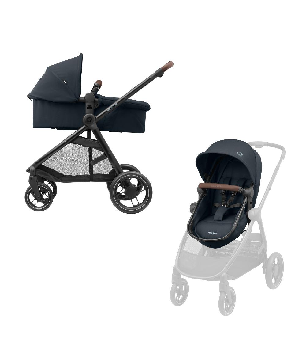 babymarkt Kombikinderwagen Zelia 3 und Babyschale Pebble S inklusive Basisstation FamilyFix S und Adapter Kostenloser Versand