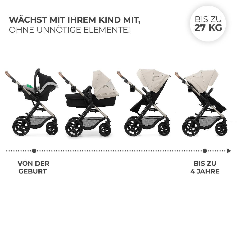 babymarkt Kombikinderwagen 3 in 1 MOOV 2 GREY Fabrik Onlineshop