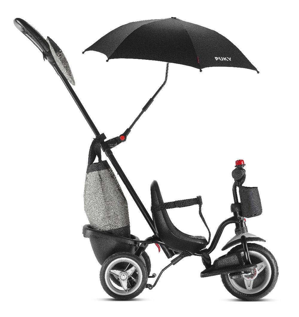 babymarkt 4 in 1 Dreirad Ceety Comfort schwarz 2442 Flash Sale