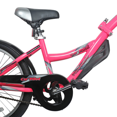 babymarkt Tandem Fahrradanhänger Copilot Pink Top Angebot