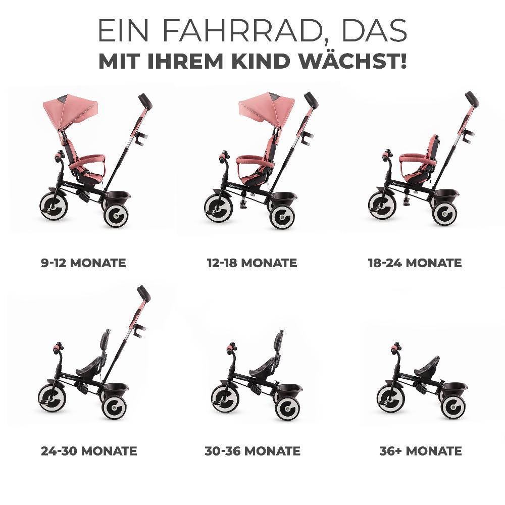 babymarkt Dreirad Aston rose pink Kauf eins, bekomm eins gratis