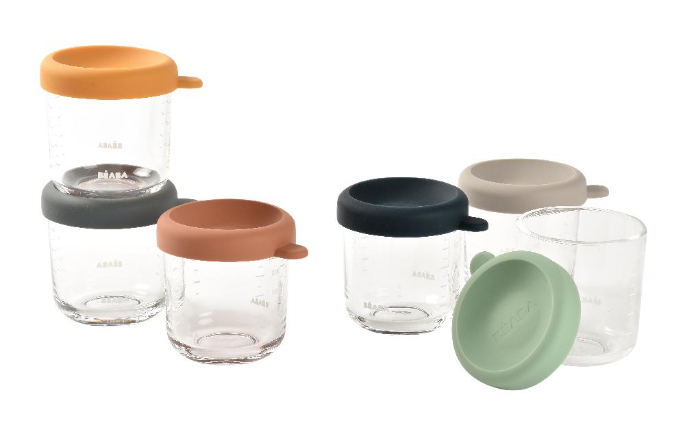 babymarkt Portionsbehälter 6er Set aus Glas sunrise Bis zu 65% Rabatt