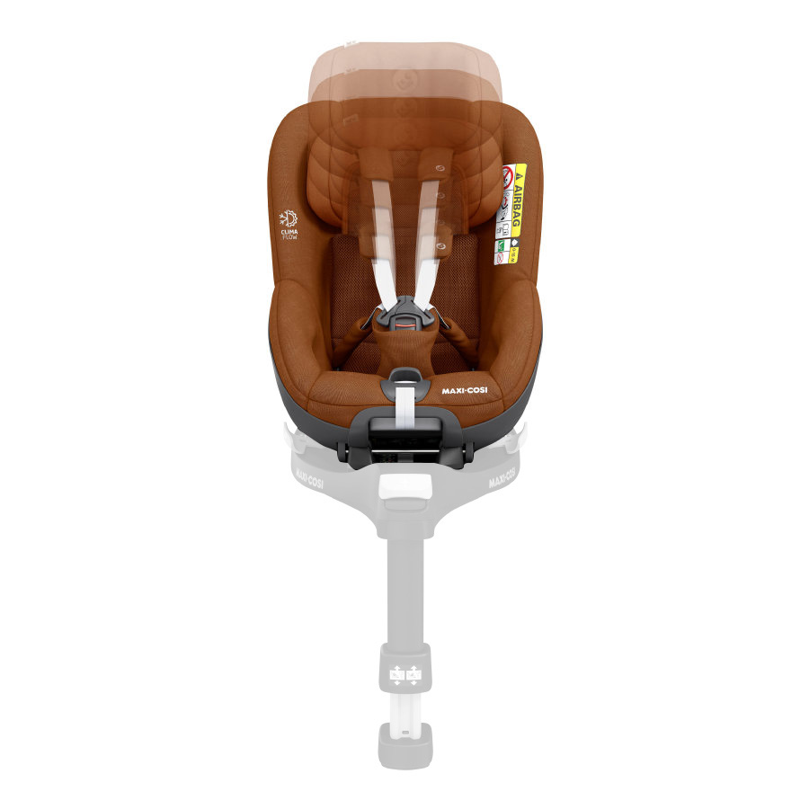 babymarkt Reboarder Pearl 360 Authentic Cognac inkl. Neugeboreneneinlage Riesige Rabatte