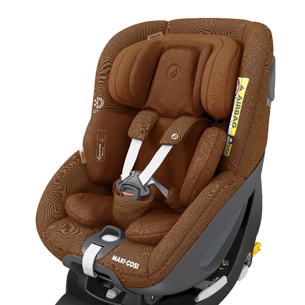 babymarkt Reboarder Pearl 360 Authentic Cognac inkl. Neugeboreneneinlage Riesige Rabatte