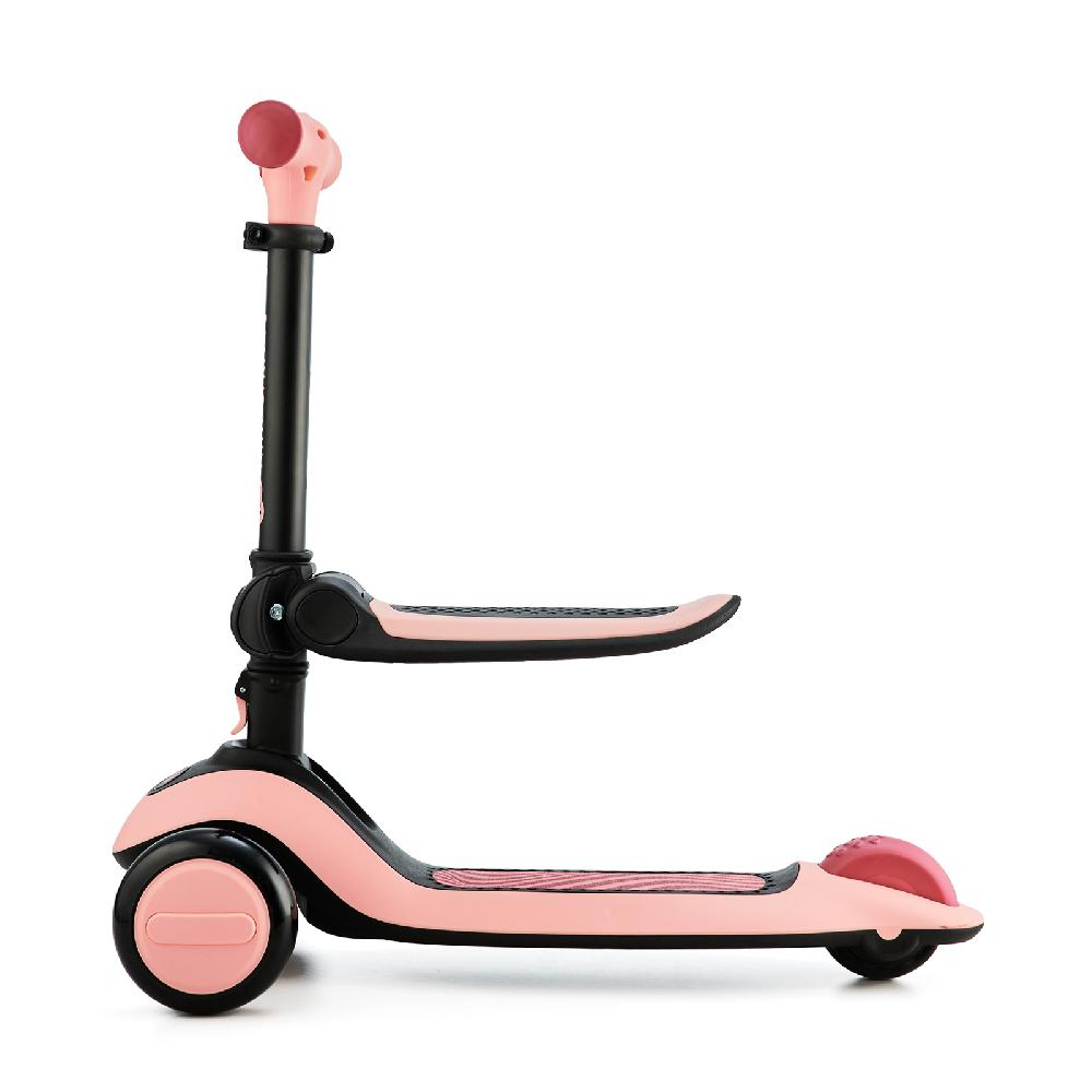 babymarkt 2 in 1 Laufrad & Roller HALLEY rose pink Fabrikladen