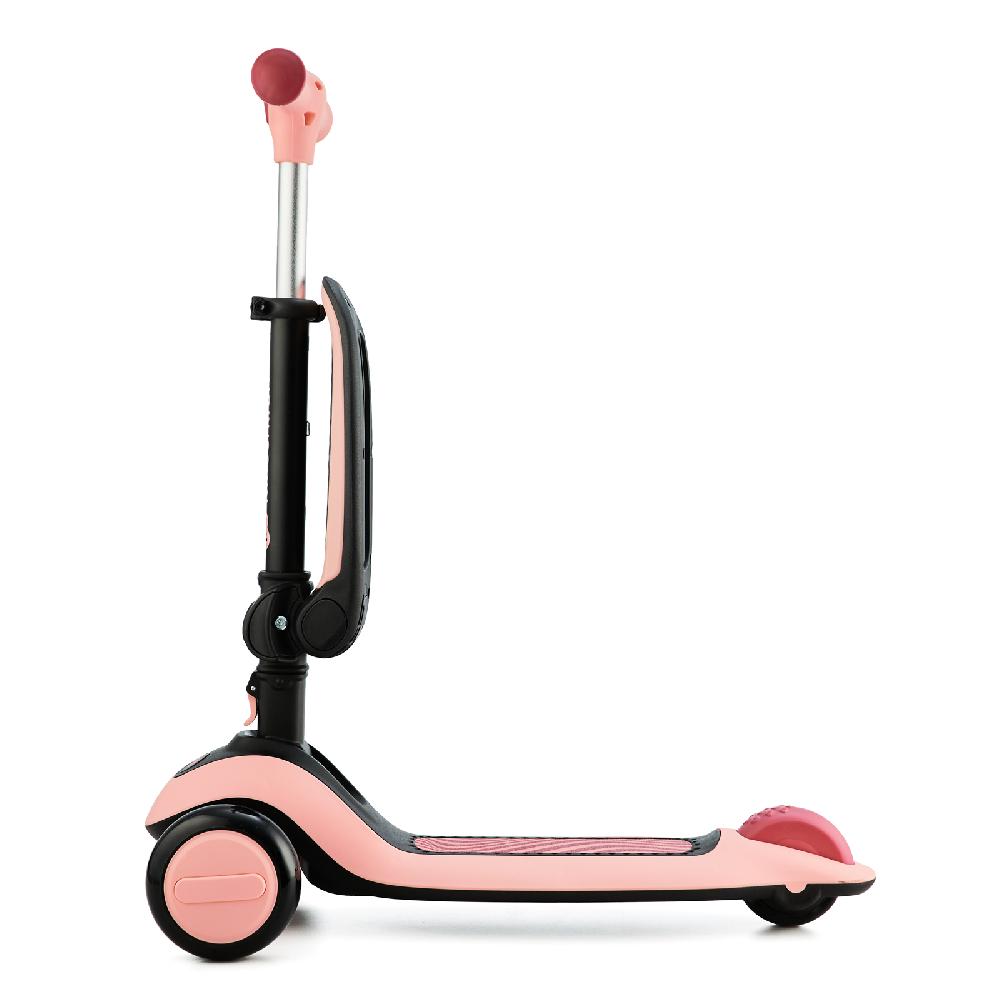 babymarkt 2 in 1 Laufrad & Roller HALLEY rose pink Fabrikladen