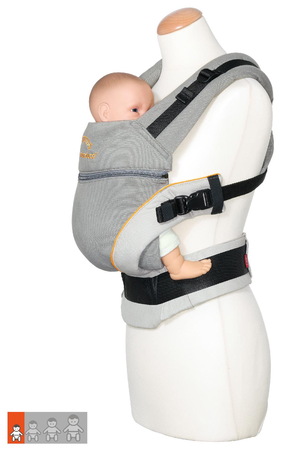 babymarkt Babytrage XT Cotton Grey-Ocean Begrenzt auf 3 Tage