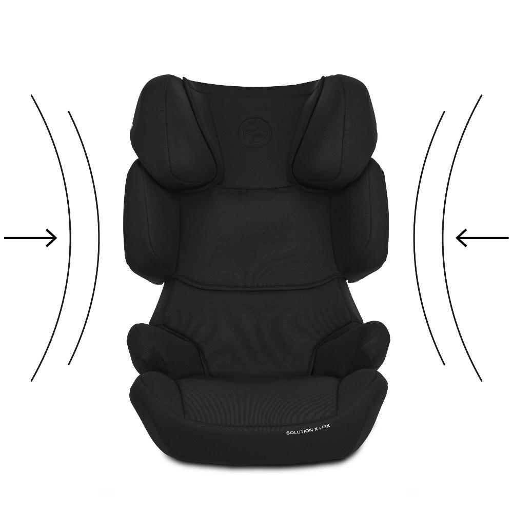 babymarkt Kindersitz Solution X i-Fix Pure Black Super Sparpreis