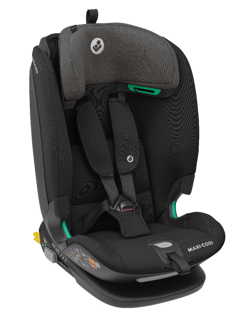babymarkt Kindersitz Titan Plus i-Size Authentic Black Kostenlose Rückgabe